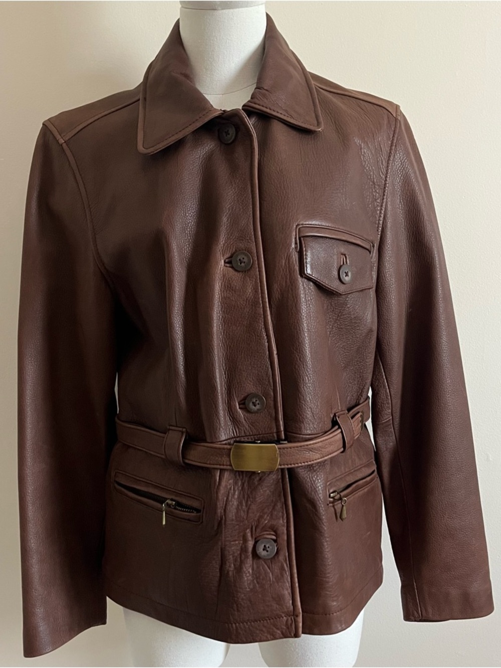 Brandon Thomas leather jacket